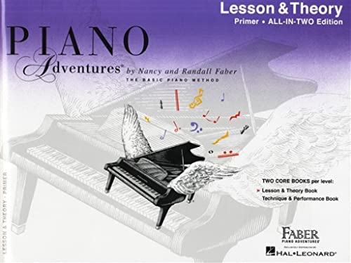 Piano Adventures: Lesson And Theory Book - Primer Level: Lehrmaterial für Klavier (Faber Piano Adventures): Lesson & Theory - Anglicised Edition